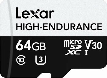 Lexar High Endurance 64 GB Micro SD Hafıza Kartı