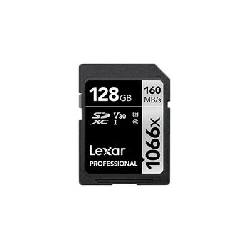 Lexar 128GB SD 1066X 160MB/s Okuma 120MB/s Yazma Hafıza Kartı LSD1066128G-BNNNG
