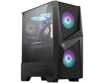 Msi Mag Forge 100r 3 Fanlı Siyah Atx Oyuncu Bilgisayar Kasası