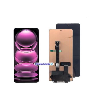 Xiaomi Redmi Note 12 Pro Lcd Ekran Dokunmatik Siyah