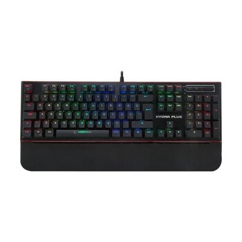 Rampage Hydra R6 Plus Usb Kablolu Full Rgb Audio Portlu Mekanik Gaming Q Klavye Siyah