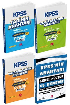 Anahtar Kitap 2026 Kpss'nin Anahtarı Genel Kültür Pratik 3'lü Ve 45 Deneme
