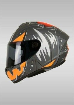 Axxıs Draken S Pumpkın B4 Matt Fluo Orange Kask - Turuncu