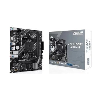 Asus Prıme A520m-r Ddr4 5100mhz 1xhdmı 1xm.2 Usb2.0 Matx Am4 Amd Am4 5000/4000 /3000 Serisi İle Uyu