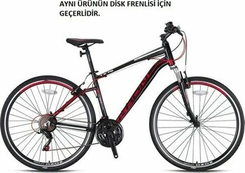 Kron TX75 Siyah - Kırmızı Şehir Bisikleti
