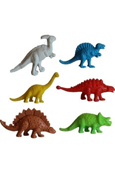 Valetto 6 Parça Eğitici Dinazor Hayvan Seti Karışık Oyuncak Hayvan Seti