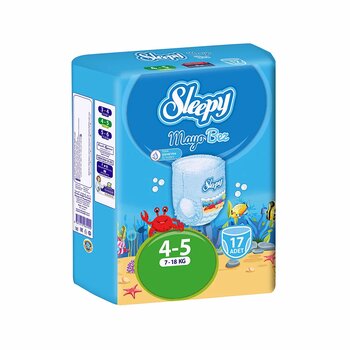 Mayo Bez Junior 4-5 Beden 7-18 kg 17 Adet