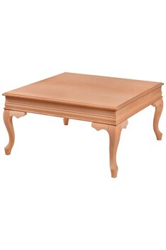 ROYS AHŞAP 8113 Masif Ham Lükens Kare Orta Sehpa