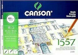 Canson 1557 35x50 180 gr 15 Yaprak Resim Defteri