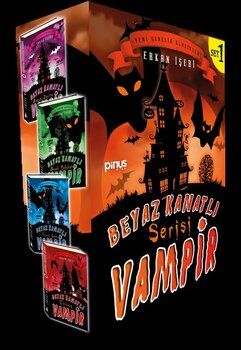 Beyaz Kanatlı Vampir Set 1-4 Kitap Takım