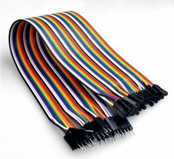 Arduino 20 cm Erkek-dişi 40'lı Jumper Kablo