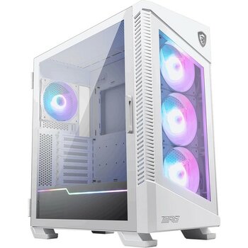 MSI MPG Velox 100R White TG ARGB ATX Mid Tower Beyaz Gaming Kasa