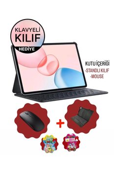 HONOR Pad 10 2.63Ghz 8Gb 256Gb 12.1 inç Android Tablet+ Standlı Kılıf+mouse