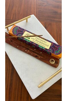 homease Namaste India Palo Santo & Sandal Ağacı Organik Çubuk Tütsü – Arındırıcı ve Sakinleştirici