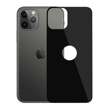 SHN Iphone 11 Pro Max  6.5 Inch Full Arka Koruma Tempered Kırılmaz CAM-(5775) - SH0022-5G70F2 - Siyah