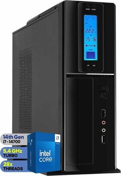 Zetta Flex Pro 470x İntel Core I7 14700 8gb Ddr5 4tb Ssd Windows11pro Sff Slim Masaüstü Bilgisayar Zet470x9562035