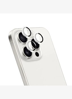 Lens Guard Oleofobik Anti Reflective iPhone 16 Pro Kamera Lens Koruyucu Bedensiz 15566081