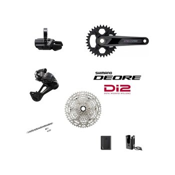 Shimano Deore M6250 Di2 Bluetooth 1x12 Grup Set 32t/170mm Siyah
