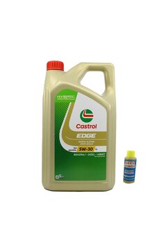 CASTROL Edge 5w-30 Ll Tam Sentetik Dpf Motor Yağı 5 L + Cam Suyu 80 Ml
