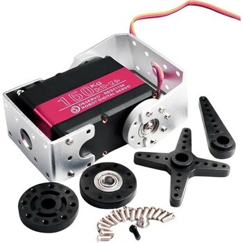 RDS51150 150KG Dijital Servo Motor 180° - U Servo Braket Dahil