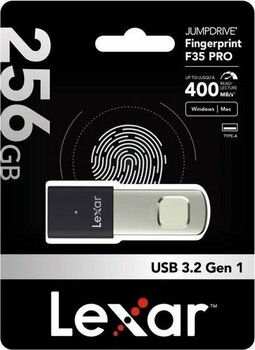 Lexar JumpDrive  256GB 400MB/s Okuma 350MB/s Yazma F35 Pro 3.2 Gen 1 Flash Bellek LJDF35P256G-RNBNG - 256 GB