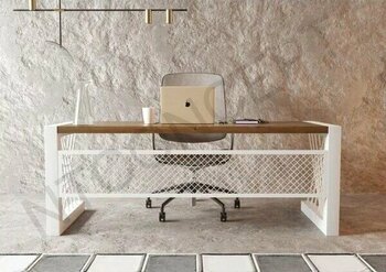 Ntconcept Alfa Ceviz 100x250 cm Ofis Masası