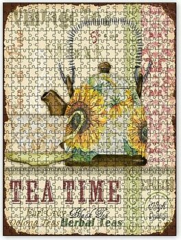 Cakapuzzle Çay Saati Vintage Görseli 120 Parça Puzzle
