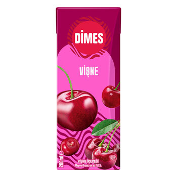 Dimes Vişne Nektarı 200 Ml