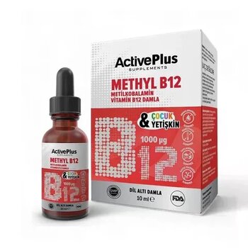 ActivePlus Methyl B12 1000 mcg 10 ml Damla