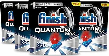 Finish Quantum Max Bulaşık Makinesi Tableti 85'li 4 Adet