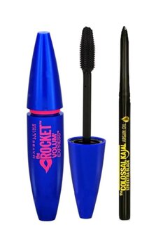 Maybelline New York Maybelline Rocket Ekstra Siyah Maskara+Kajal Göz Kalemi