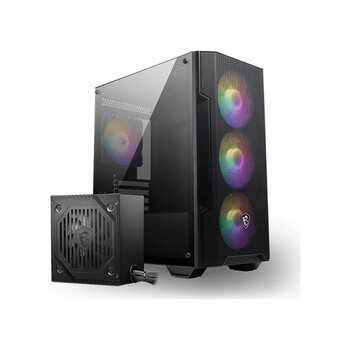 Msı Mag Forge M100a D60 600w 80+ Akrilik Yan Panel 3x120mm 1x120mm Argb Bronze Matx Gamıng Kasa