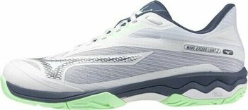 Mizuno Wave Exceed Light 2 Ac Gri / Beyaz Erkek Tenis Ayakkabısı - 44 - Renkli