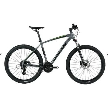 Bisan MTX 7300 29HD 43 cm Metalik Gri Yeşil MTB Dağ Bisikleti