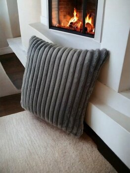 Barermo 45X45 Lüx Kırlent ( Içi Dolu) Salon Minderi Teras Minderi Sandalye Minderi Koltuk Minderi Yastık - 45 x 45 cm - Antrasit