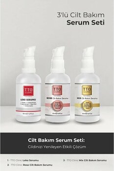 Tto Clinic Cilt Bakım Serum Seti 3 X 50 Ml
