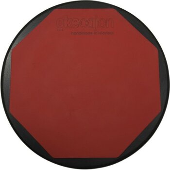 10 Inç Tek Taraflı Kauçuk Drum Pad, Bateri Çalışma Pedi - Seçenek 1 - Antrasit