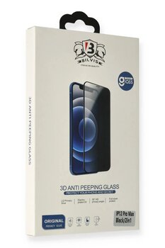 Iphone 7 Plus Bilvis Hayalet Cam Ekran Koruyucu - Siyah