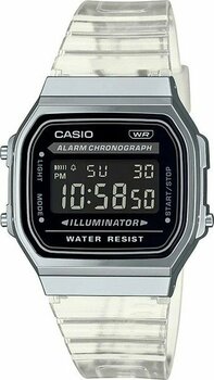 Casio Retro A168XES-1BDF Dijital Kol Saati - Gri - Siyah