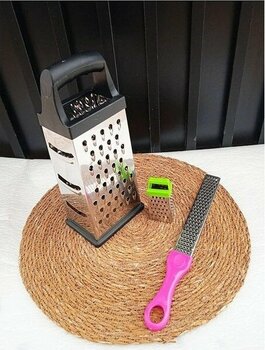 Lü Rende Seti Paslanmaz Çelik Rende Sarımsak Limon Rendesi