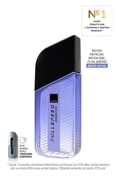AVON Full Speed Quantum Erkek Parfüm Edt 100 Ml.