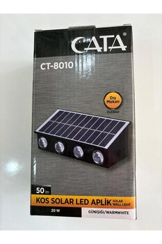 Cata CT-8010 20W 50LM KOS SOLAR LED APLİK 10 ADET