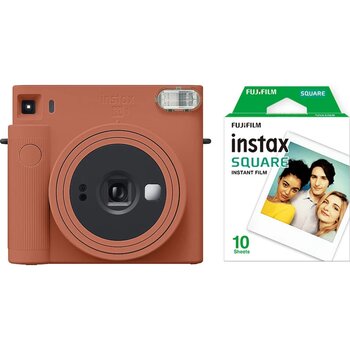 Fujifilm İnstax Sq1 Şipşak Fotoğraf Makinesi + 10'lu Film (fujifilm Türkiye Garantili) Turuncu