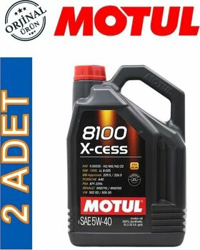 Motul 8100 X-cess 5w-40 Motor Yağı 2 X 5 L 5 L