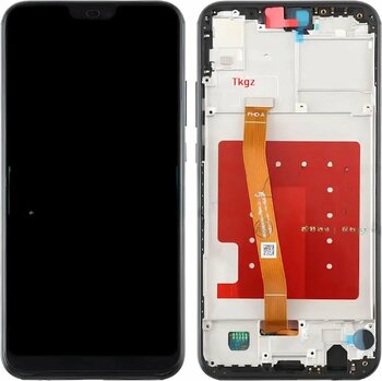Tkgz - Huawei P20 Lite Uyumlu Lcd Ekran Dokunmatik Orijinal Çitali Siyah