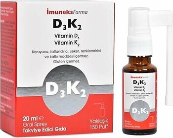 Imuneks Vitamin D3 K2 Sprey 20 ml