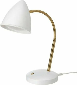 IKEA Meridyendukkan Beyaz-Gold Led 2 W Masa Lambası