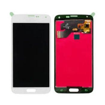 Samsung Galaxy Uyumlu S5 İ9600 Lcd Ekran + Dokunmatik Beyaz