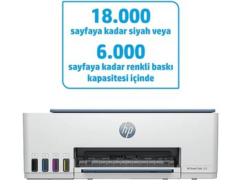 HP Smart Tank 580 Renkli Wi-Fi Manuel All-In-One Yazıcı