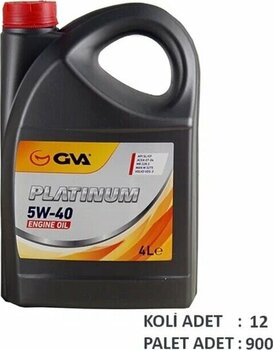 Motor Yağı 5W40 4 Lt Tam Sentetik SL/CF